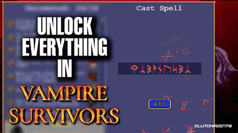 vampire survivors secret codes|Vampire Survivors: How to Unlock the Secrets (Cheat Codes)。